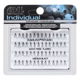 Ciglia Finte Ardell Individual Lashes Knot-Free Natural  Medium Black 65052