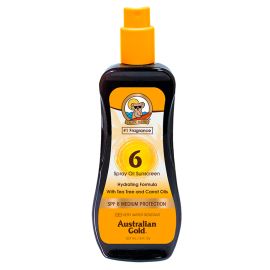 Australian Gold Protezione Solare Spray SPF6 237ml - Con Olio Di Carota