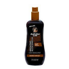 Australian Gold Dark Tanning Bronzing Accelerator Spray Gel 237ml