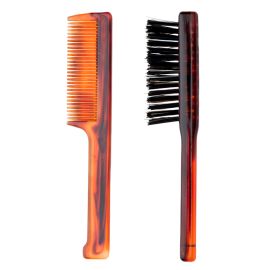 Denman Set Pettine Baffi E Spazzola Barba