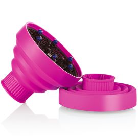 Diffusore Per Capelli Universale In Silicone Rosa/Fucsia