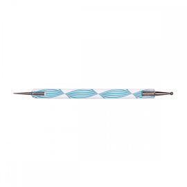 Estrosa Dotting Tool Doppia Punta Sottile-Media - Strumento Per Decorazioni Unghie
