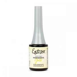 Estrosa Top Coat Gold 14ml – Finitura Iridescente Senza Dispersione