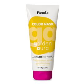 Fanola Color Mask Total Golden Aura 200ml - Maschera Pigmentata