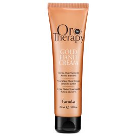 Fanola Oro Therapy Gold Hand Cream 100ml - Crema Mani Nutriente