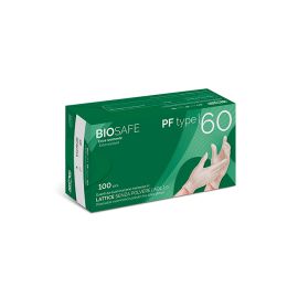 Guanti Biosafe Glovely In Lattice Senza Polvere PF Type 60 - Taglia XS 5-5,5