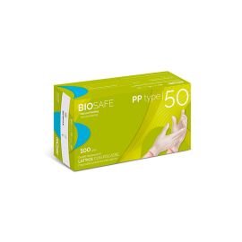 Guanti Lovely Biosafe In Lattice Talcati PP Type 50 Taglia S 6-6,5 - Confezione 100 Pezzi