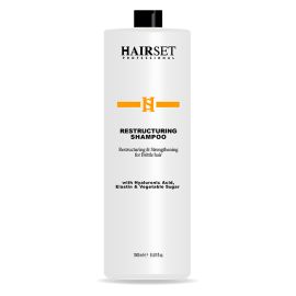 Hair Set Restructuring Shampoo 1000ml - Per Capelli Danneggiati E Sfibrati