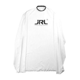 JRL Mantella Professionale Barber 143x150cm Bianca A Righe