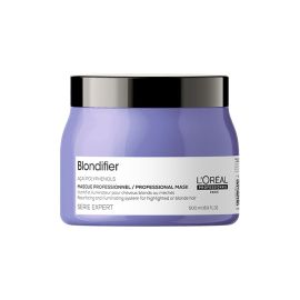 L’Oreal Serie Expert Blondifier Maschera 500ml – Nutrimento e Luminosità per Capelli Biondi