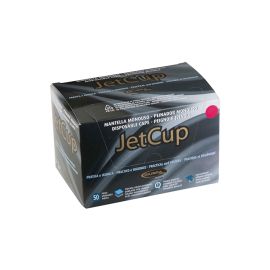 Mantella Celeste Monouso Jet Cup In Box PIegata Singolarmente - Confezione 50 Pezzi