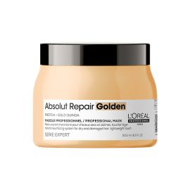Oreal Serie Expert Absolut Repair Maschera Gold 500ml - Riparazione Istantanea e Brillantezza