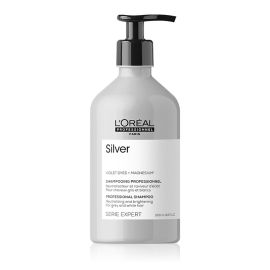 L’Oreal Serie Expert Silver Shampoo 500ml – Neutralizzante per Capelli Grigi e Bianchi