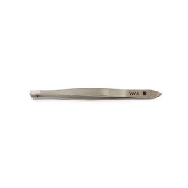 Pinzetta Per Sopracciglia Acciaio Inox Taglio Obliquo 8,5cm Wal 03