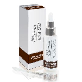 Pro Brow Henna Color Plus Brown#2 - Dark Brown