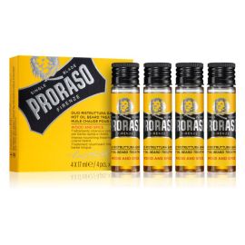 Proraso Linea Gialla Olio Ristruttura Barba 4x17ml Wood And Spice