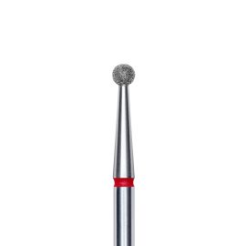 Staleks Expert 01 Fresa Diamantata A Sfera Rosso Ø 2.5mm