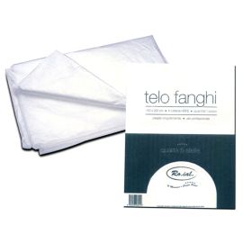 Telo Fanghi Monouso In Cartene HDPE Piegato Singolarmente 160x200cm - Confezione 50 Pezzi