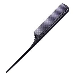 YS Park YS-101 Pettine Carbon Black A Coda In Plastica 21,6cm 