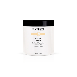 Hair Set Salon Mask 1000ml - Rigenerante Con Proteine Del Latte