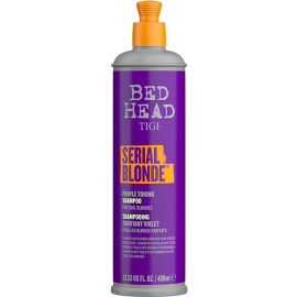 Tigi Bed Head Serial Blonde Purple Shampoo 400ml - Per Capelli Biondo Freddo
